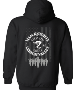Nam Knights Salute Gildan Heavy Blend Pullover Hoodie