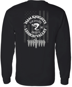 Nam Knights Salute Gildan Heavy Cotton Long Sleeve