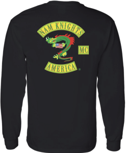 Nam Knights Flag Gildan Heavy Cotton Long Sleeve