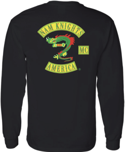 Nam Knights Ribbon Gildan Heavy Cotton Long Sleeve